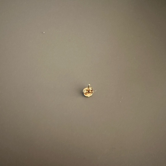 Solid Gold Screw Stud - Picture 2 of 2